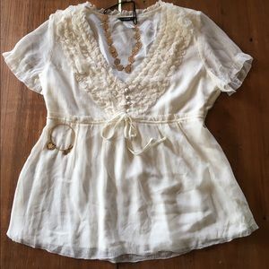 Feminine summertime blouse